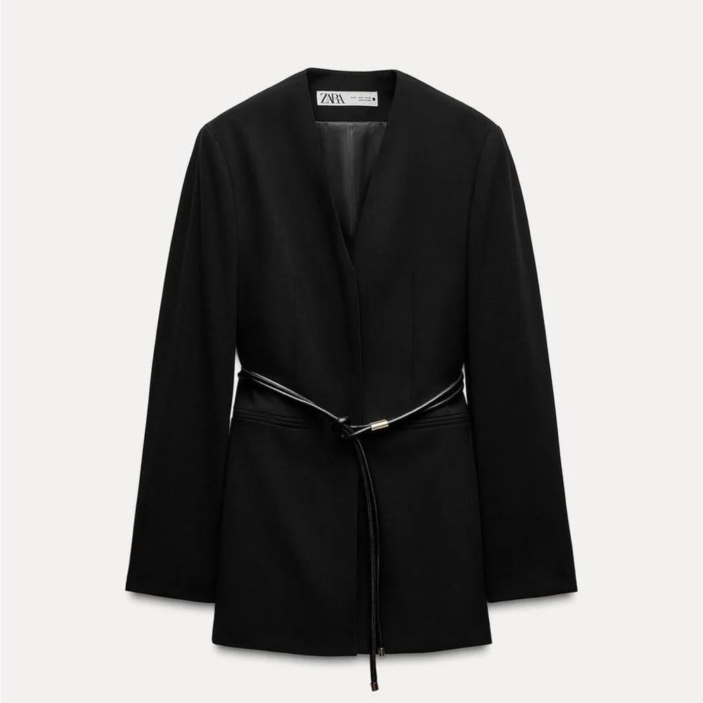 Zara - Women's belted Blazer (NWT)